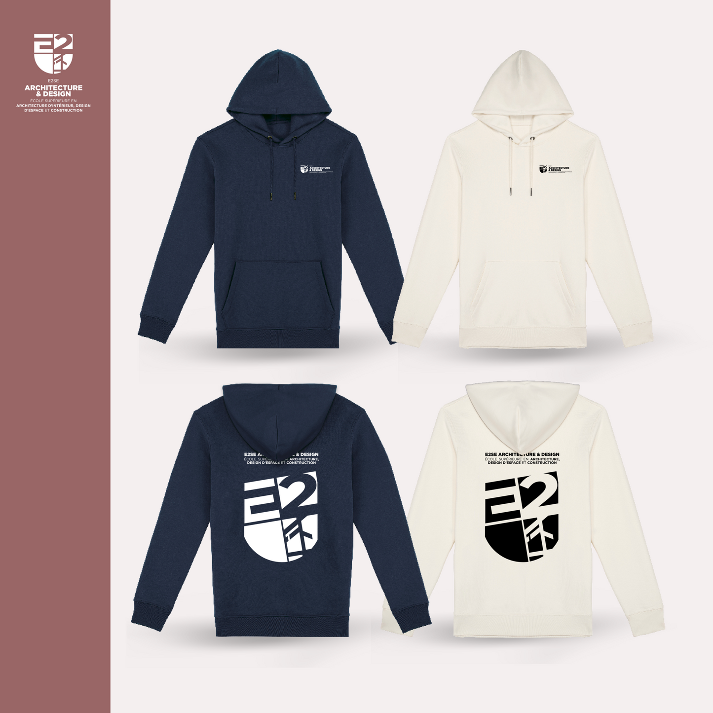 Hoodie "E2SE Architecture & Design"